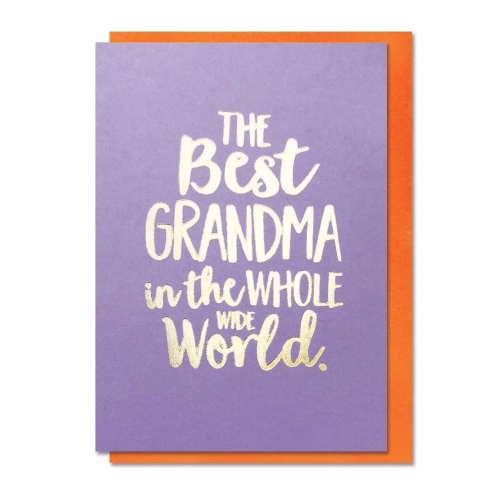 Bluebell 33 Grandma Birthday Card DA82