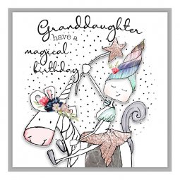 Tracey Russell Granddaughter Birthday Card DF21