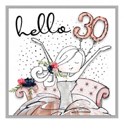 Tracey Russell 30th Birthday Card DF30