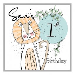 Tracey Russell Son’s 1st Birthday Card DF50