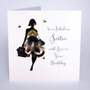 Five Dollar Shake Sister Birthday Card FOF12