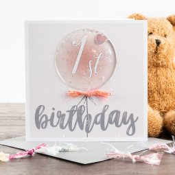 Tracey Russell 1st Birthday Card UAL18