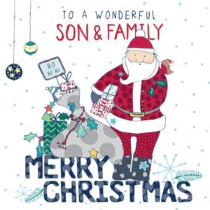Molly Mae Son & Family Christmas Card FH06