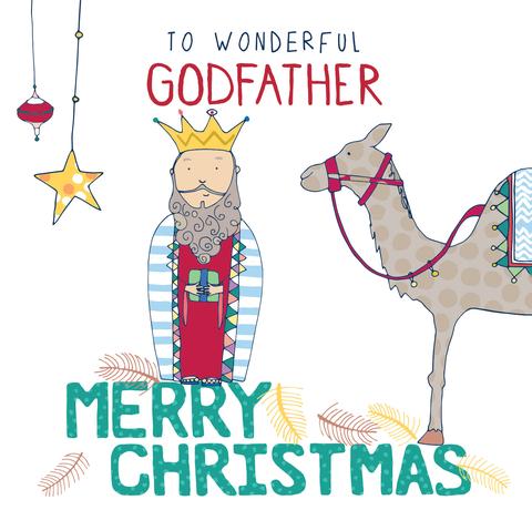 Molly Mae Godfather Christmas Card FH34