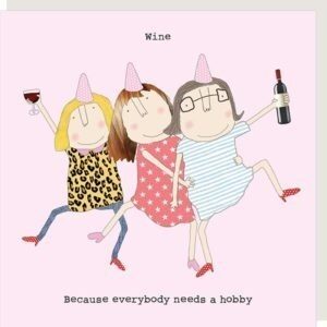 Rosie Made A Thing Wine Card GF220