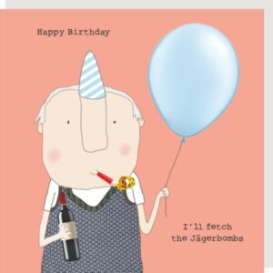 Rosie Made A Thing Jagerbombs Birthday Card GF288