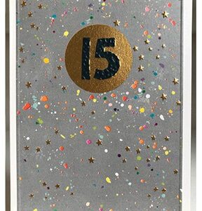 Paper Salad 15th Birthday Card JA1815
