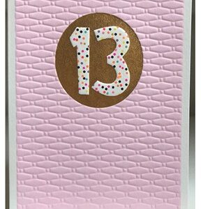 Paper Salad 13th Birthday Card JA1832