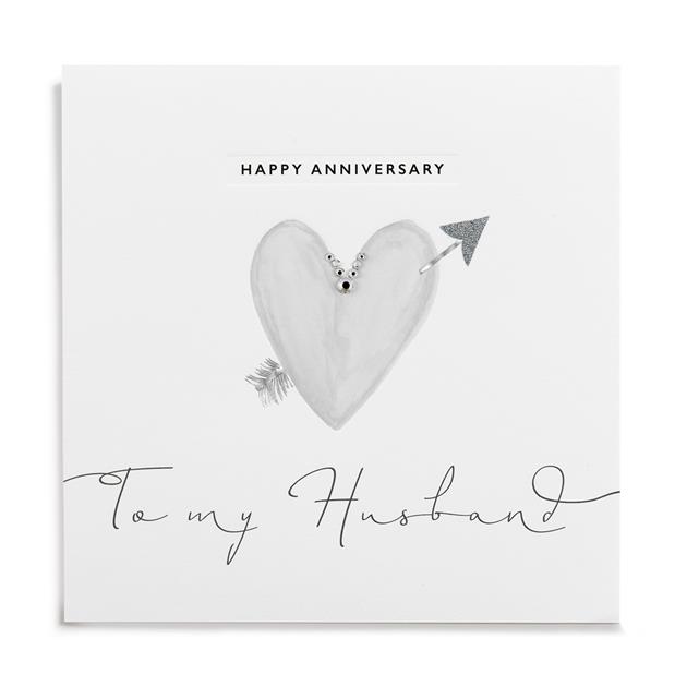 Janie Wilson Husband Anniversary Card SLE18