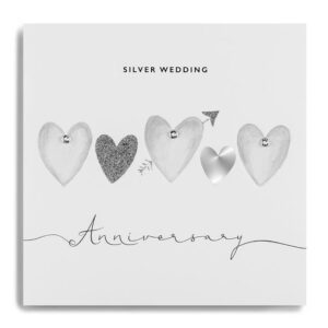 Janie Wilson Silver Anniversary Card SLE58