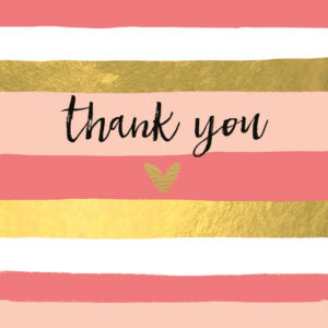 Hammond Gower Thank You Card YPIA025