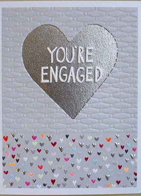 Paper Salad Engagement Card JA1868