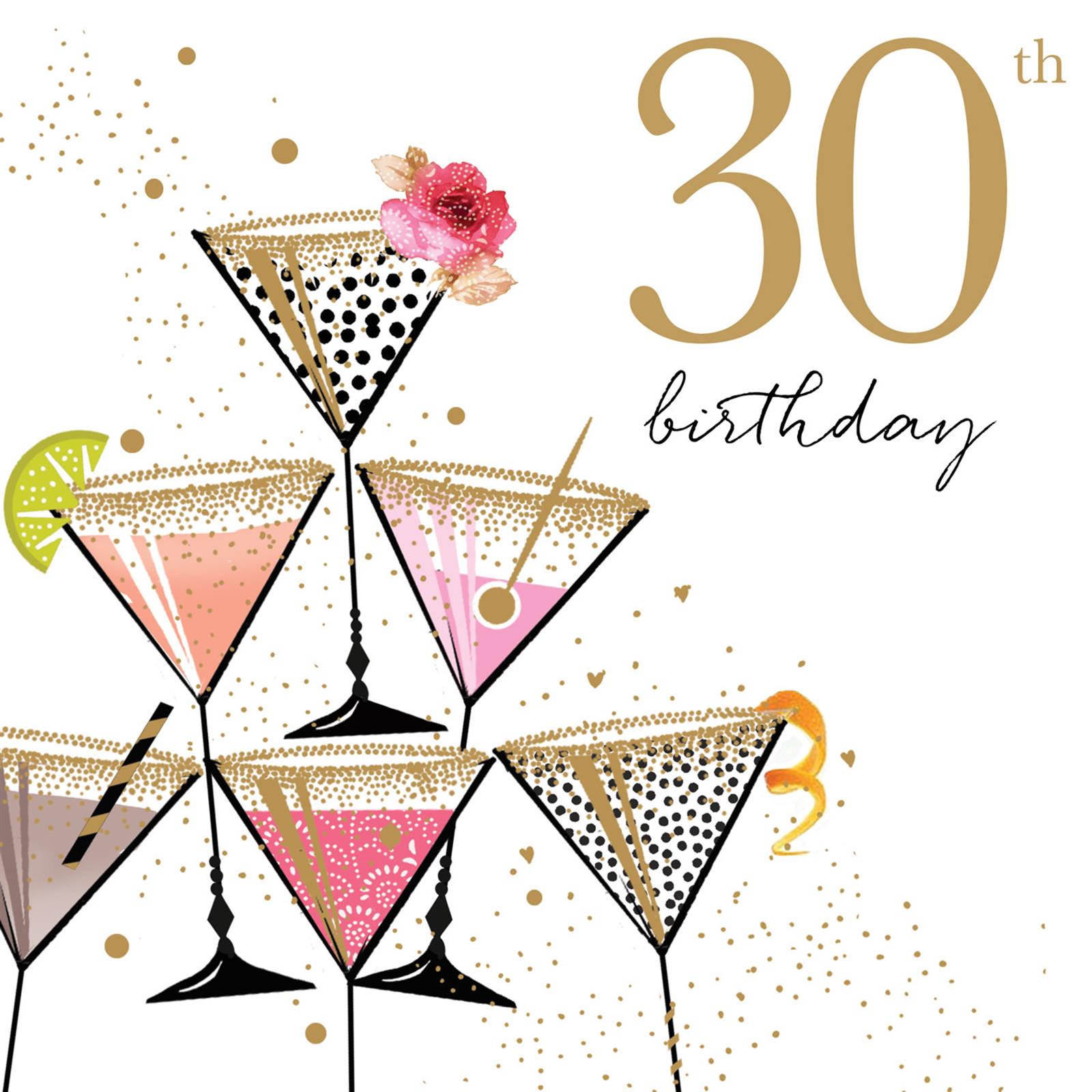 Jaz & Baz 30th Birthday Card JB116