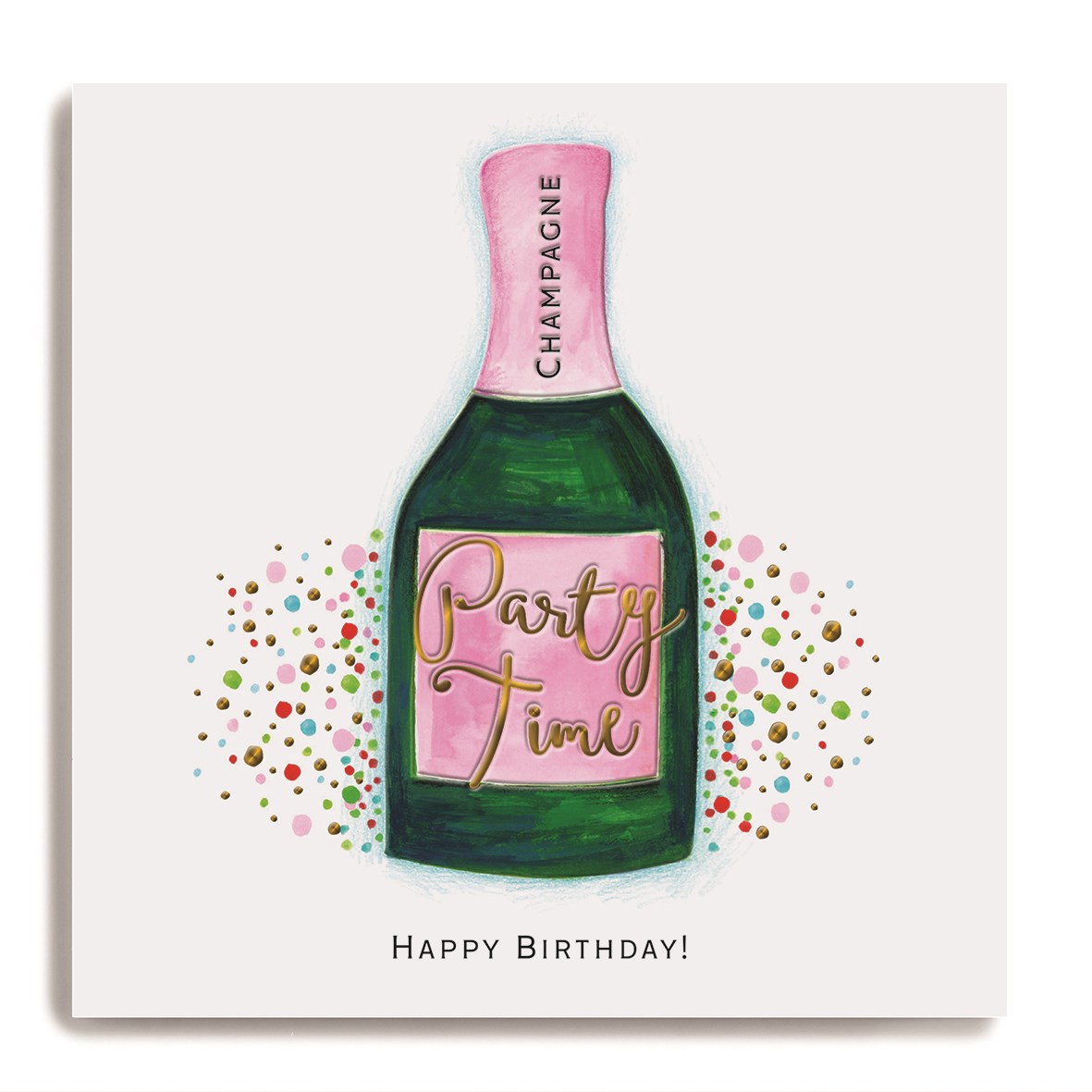 Janie Wilson Party Time Birthday Card LA44