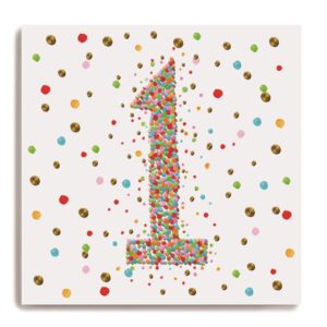 Janie Wilson 1st Birthday Card LA76