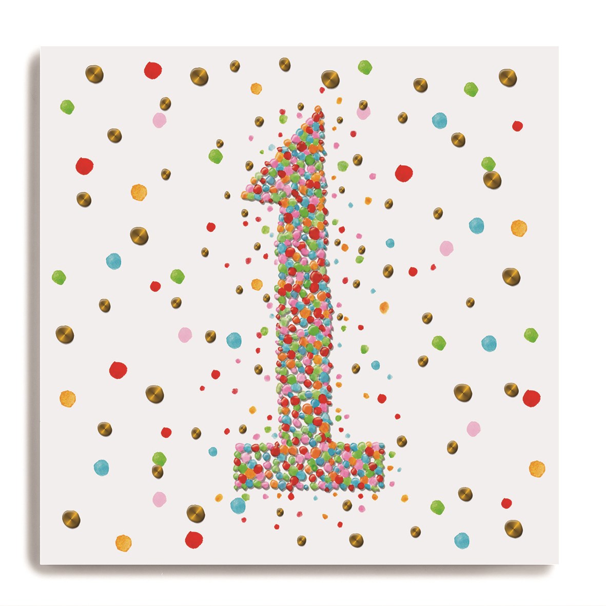 Janie Wilson 1st Birthday Card LA76