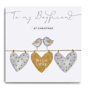 Boyfriend Christmas Card - Janie Wilson GLX17