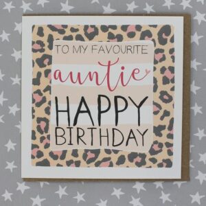 Auntie Birthday Card - Molly Mae IR127