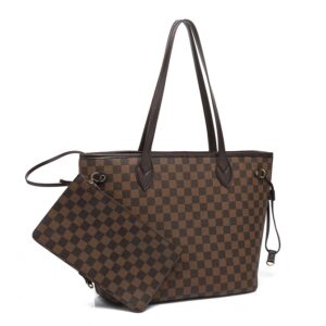 Neverfull (Designer Inspired)Tote Bag 101 - Brown