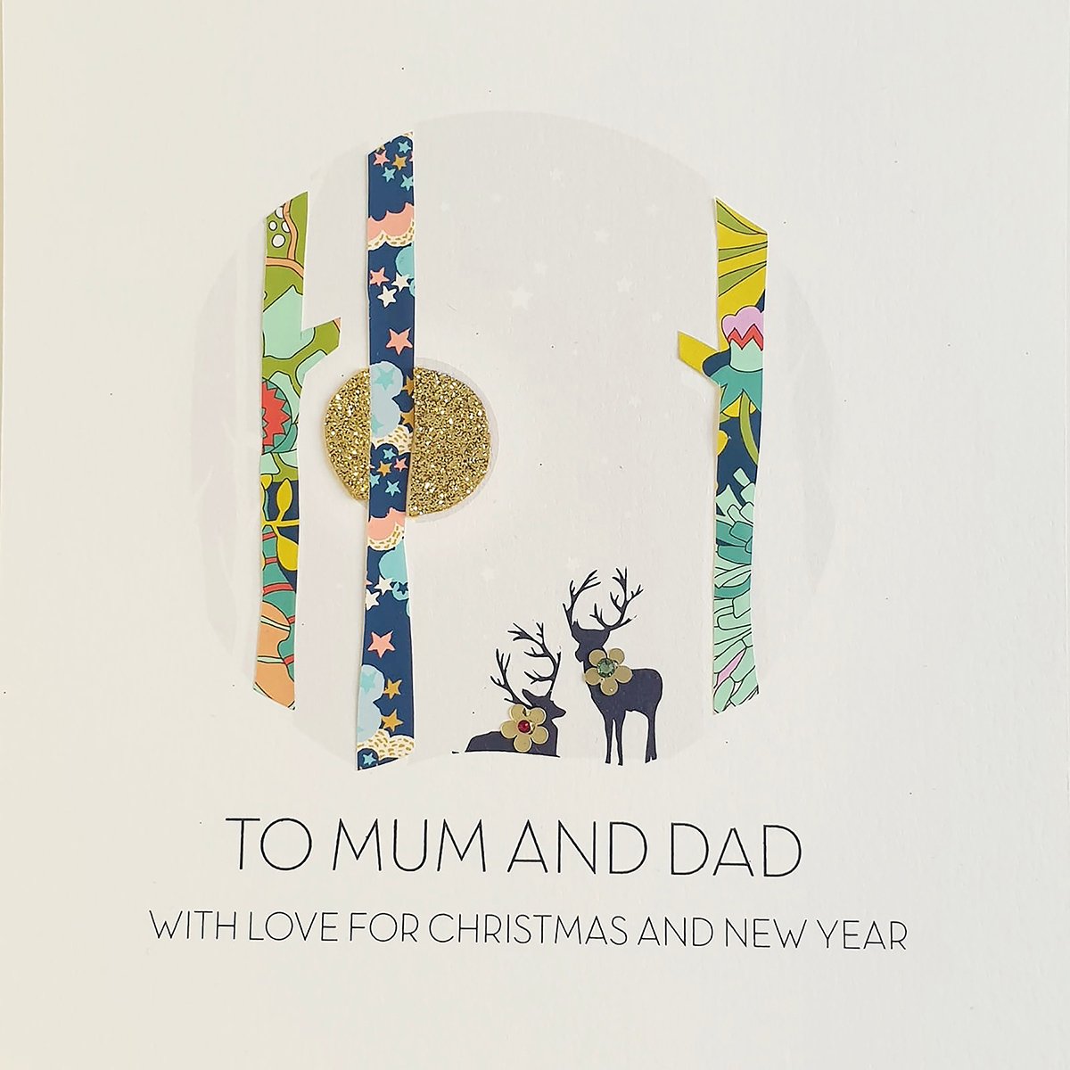 Five Dollar Shake Mum & Dad Christmas Card - LAX26