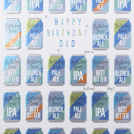 Wendy Jones-Blackett Dad Birthday Card RD021