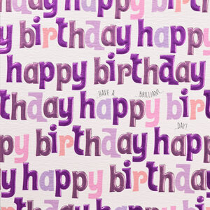 Wendy Jones-Blackett Birthday Card Q1264