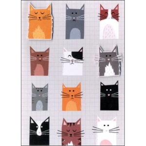 Cats Blank Card - YT302