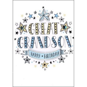 Great Grandson Birthday Card - JT105