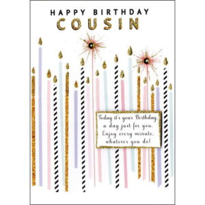 Cousin Birthday Card - JT199
