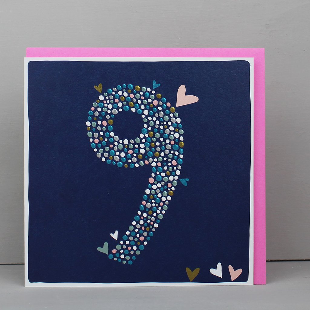 Age 9 Card - Molly Mae CB92