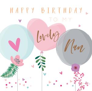 Belly Button Designs Nan Birthday Card E42