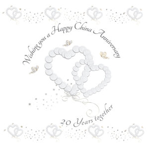 20th China Anniversary Card - Rush Design