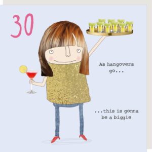 Rosie Made A Thing 30th Birthday Card GFA006