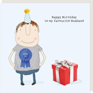 Rosie Made A Thing Husband Card GFR17