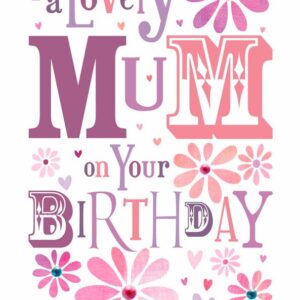 Blue Eyed Sun Mum Birthday Card - JL06