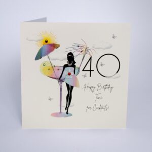Five Dollar Shake 40th Birthday Card JZ14