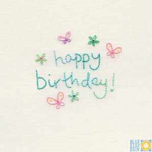 Blue Eyed Sun Birthday Card PC53