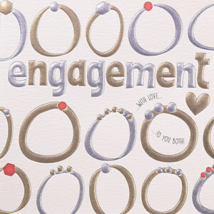 Wendy Jones-Blackett Engagement Card Q1265
