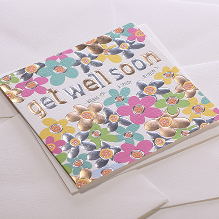 Wendy Jones-Blackett Get Well Soon Card - Q1273 - Image 2