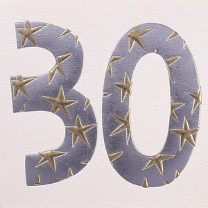 Wendy Jones-Blackett 30th Birthday Card Q1281