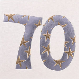 Wendy Jones-Blackett 70th Birthday Card Q1285