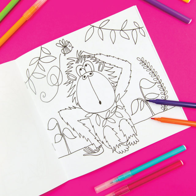 Tropical Adventure Colouring Book - Image 2