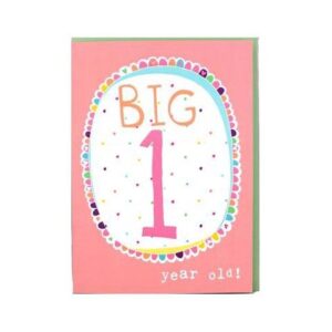 Molly Mae 1st Birthday Card - TS01