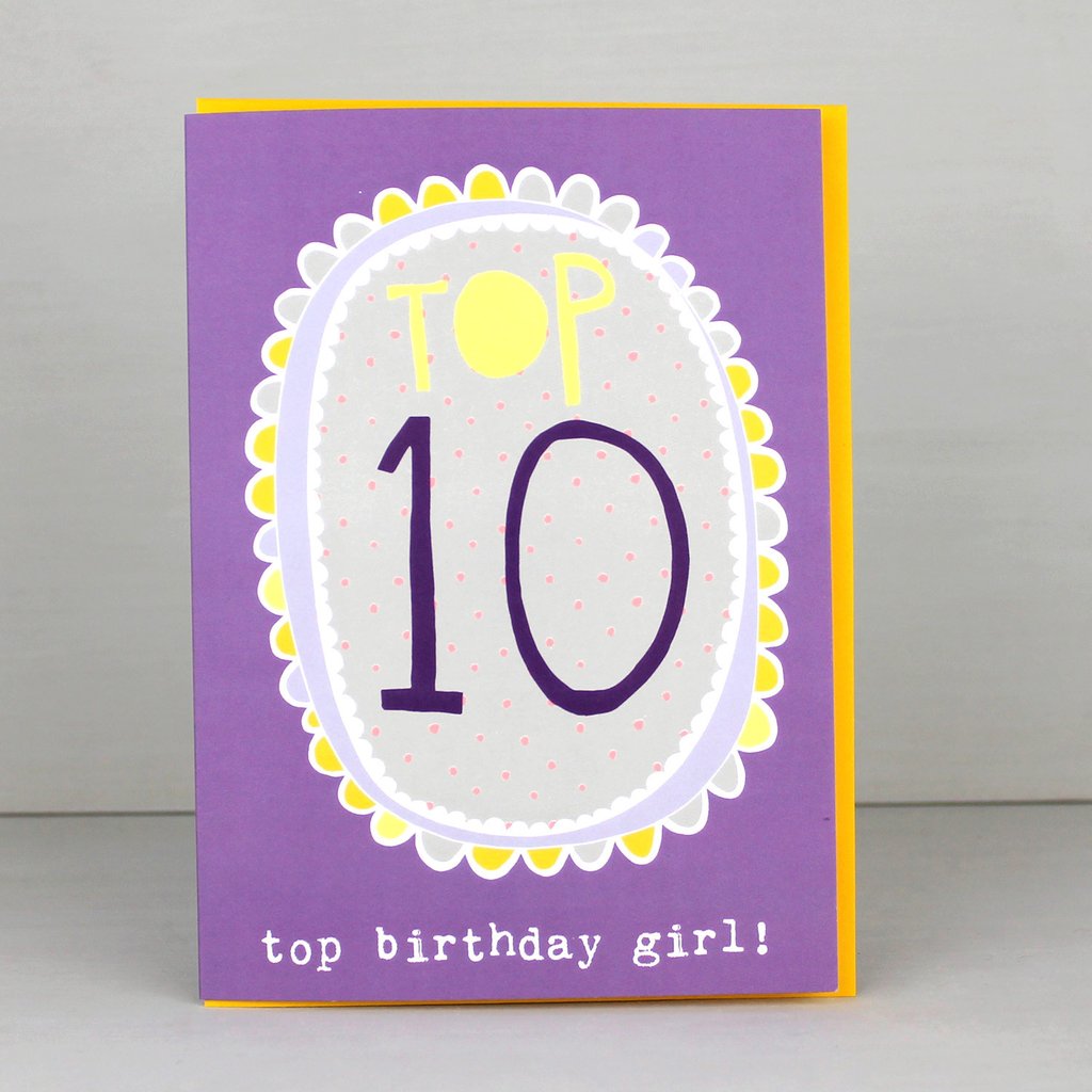 Molly Mae Age 10 Card - TS10