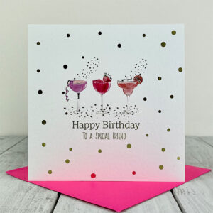 Rush Design Special Friend Birthday Card - BU13