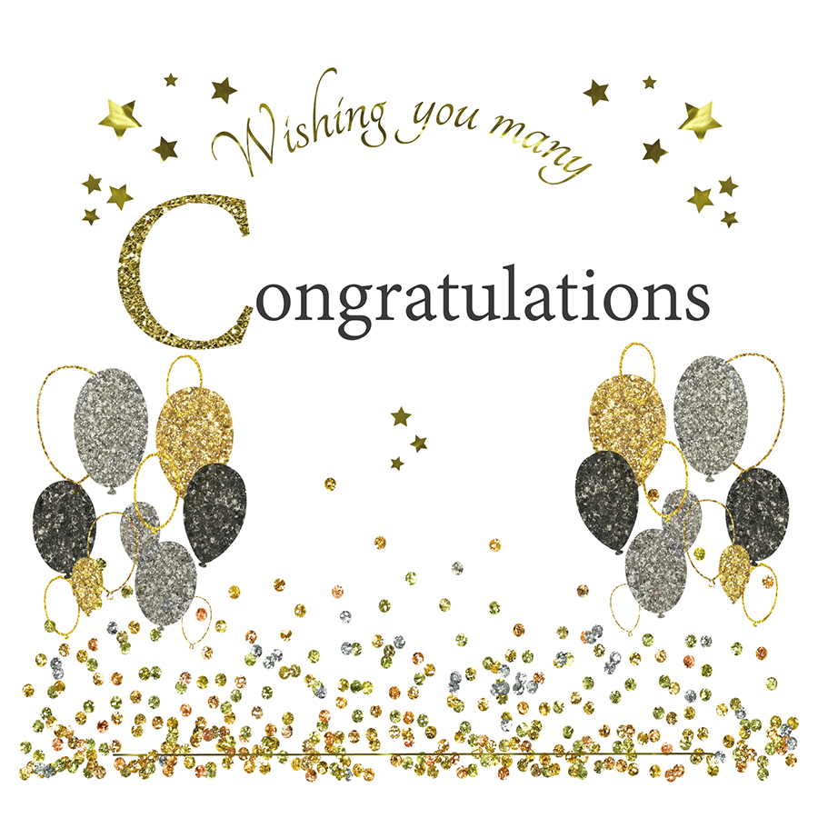 Rush Design Congratulations Card ES263