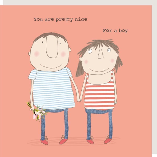 Rosie Made A Thing Nice For a Boy Card GF176