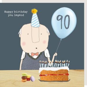 Rosie Made A Thing 90th Birthday Card - GF278
