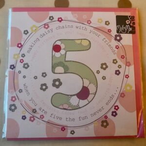 Molly Mae 5th Birthday Card - HH54