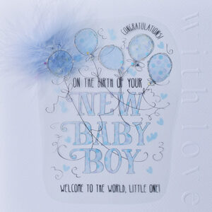 Wendy Jones-Blackett Baby Boy Card - CN1728